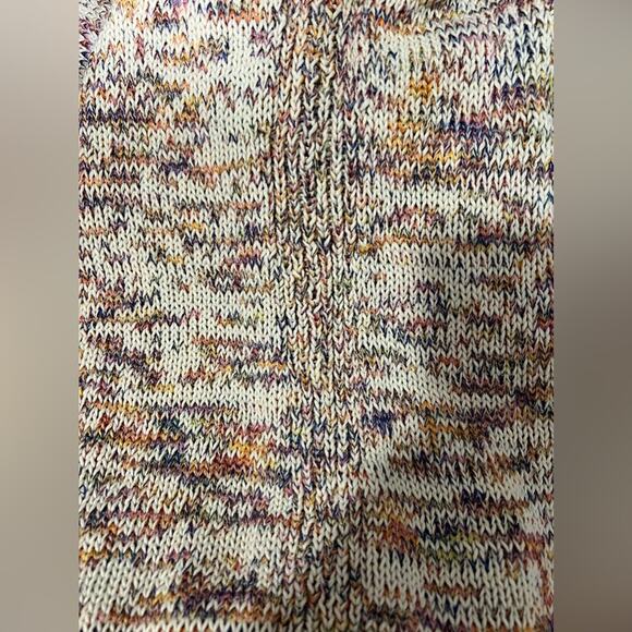 Talbots Multicolor Mock Neck Sleeveless Sweater Vest - Size Medium - Picture 6 of 7